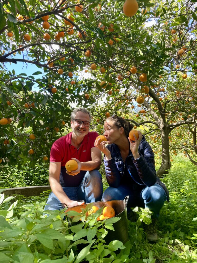 Maarten geeft sinaasappelboeren in de Lecrín vallei toekomstperspectief